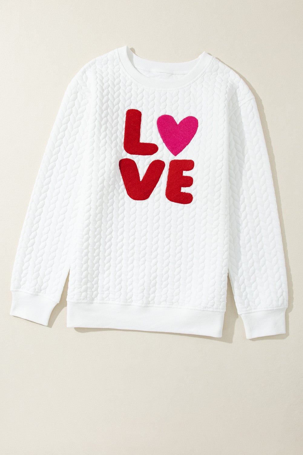 KENTCE LOVE CABLE PULLOVER