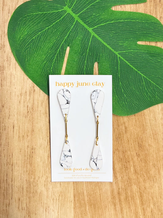 HAPPY JUNE CLAY MARBLE DROP