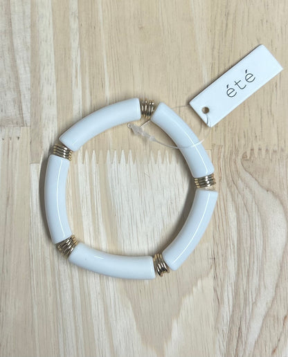 GOLDEN STELLA ACRYLIC DISC BRACELET