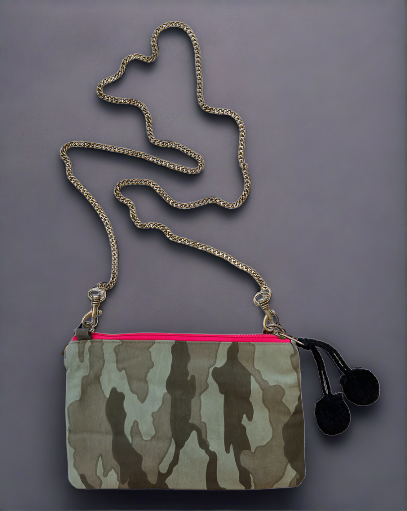 CHLOE & LEX CAMO CROSSBODY