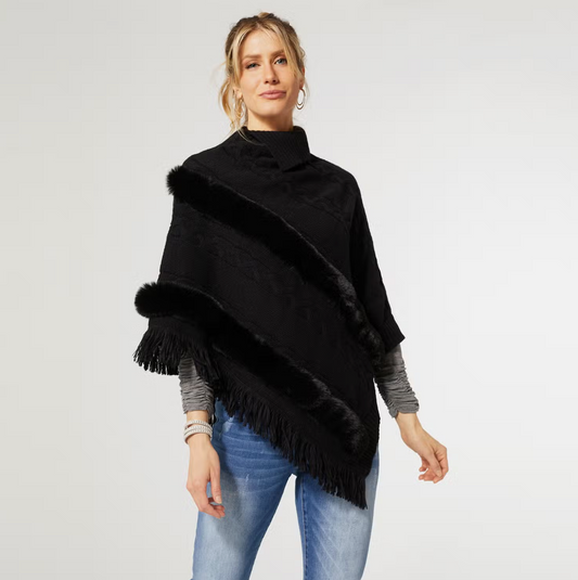 COCO + CARMEN BELLAROSE PONCHO