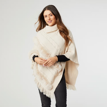 COCO + CARMEN BELLAROSE PONCHO