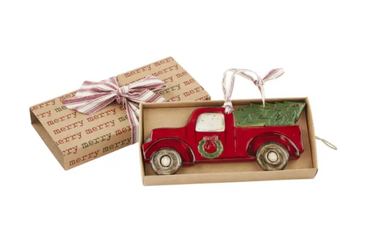 MUDPIE CHRISTMAS BOXED ORNAMENT