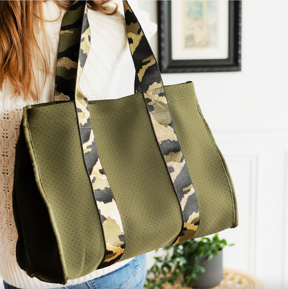 VIV & LOU NEOPRENE TOTE