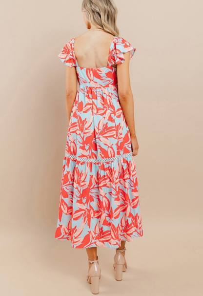 TCEC AMBER MIDI DRESS