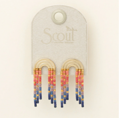 SCOUT MIYUKI FRINGE EARRINGS