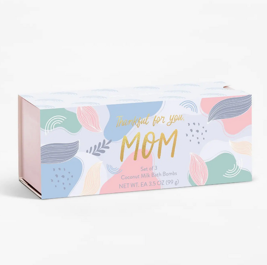 CAIT + CO THANKFUL MOM BATH BOMB GIFT SET