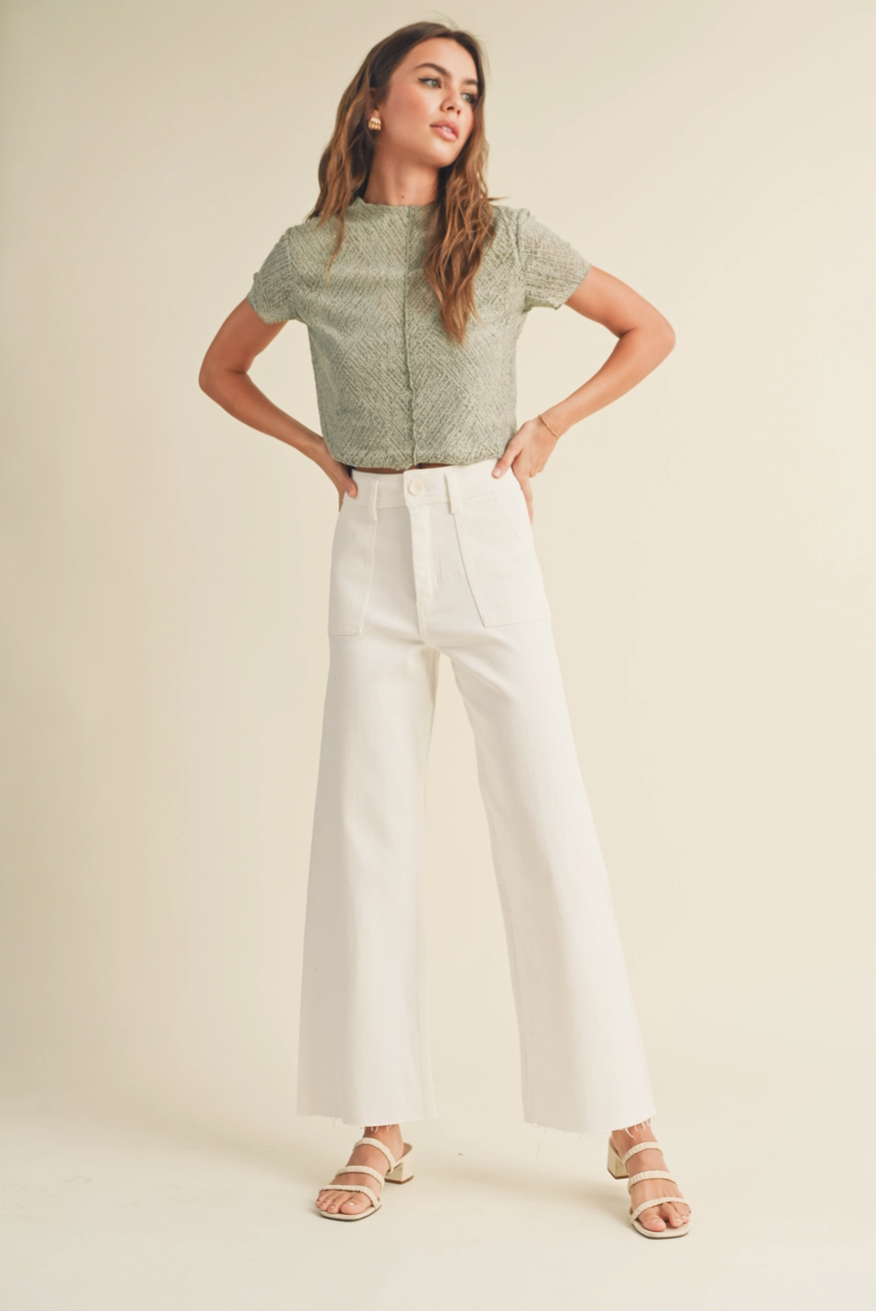 MIOU MUSE WIDE LEG PANTS