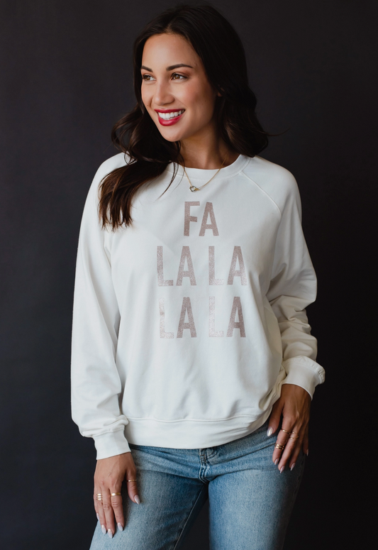 PANACHE FA LA LA LA CREWNECK