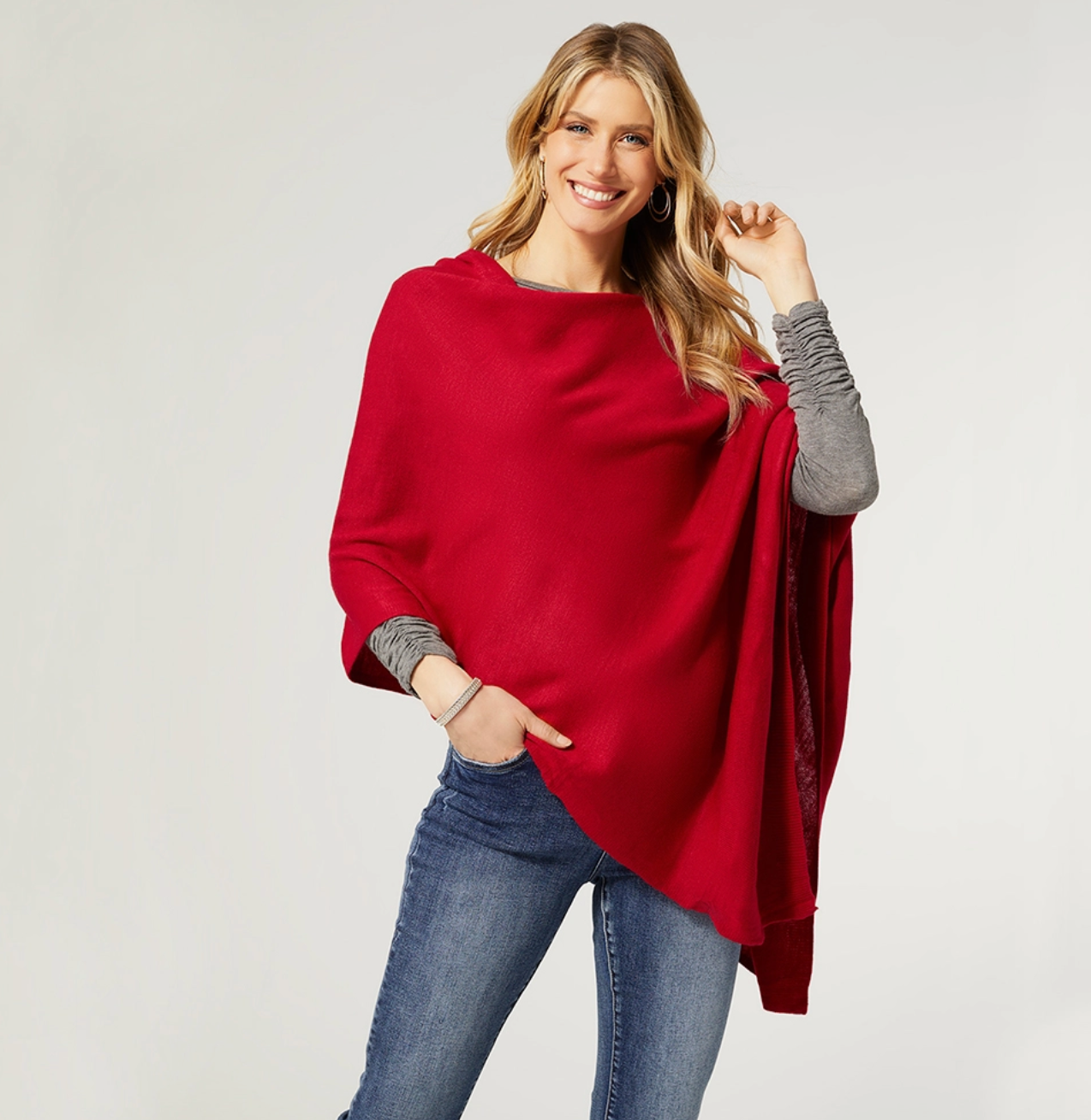 COCO + CARMEN LIGHTWEIGHT PONCHO