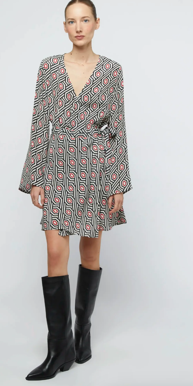 WILD PONY GEOMETRIC DRESS