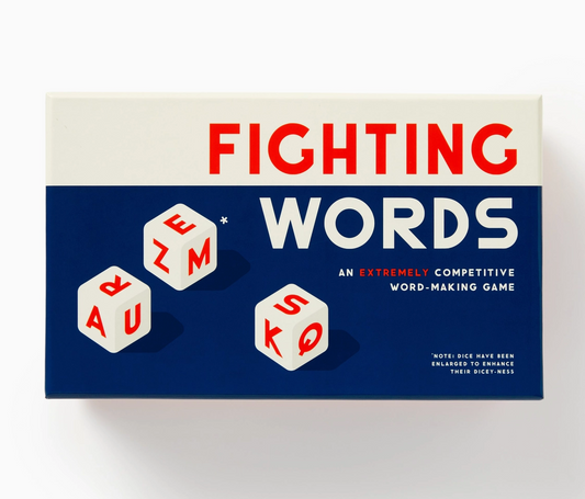 CHRONICLE BOOKS FIGHTING WORDS GAMES