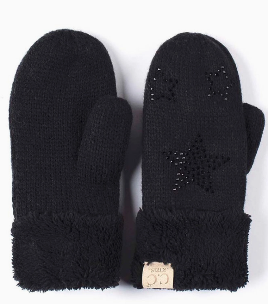 HANA CC STAR KIDS MITTENS