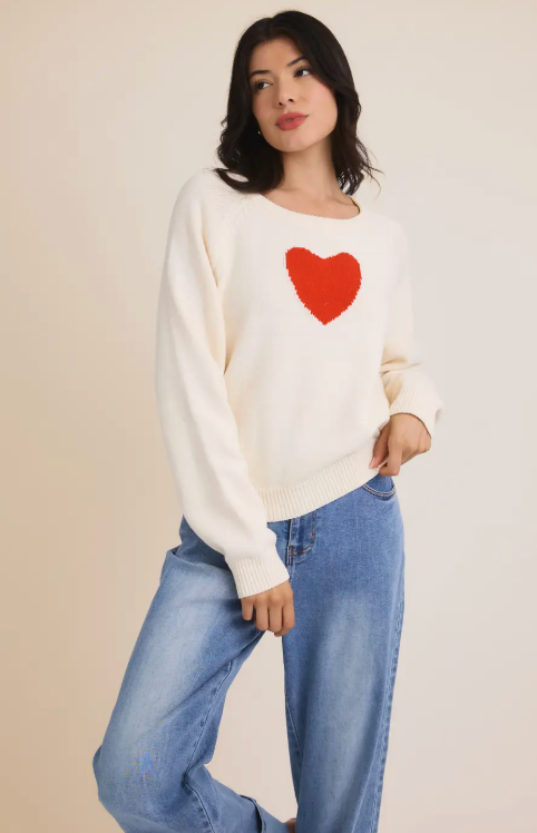 GILLI LOVE IS ALL YOU NEED SWEATER