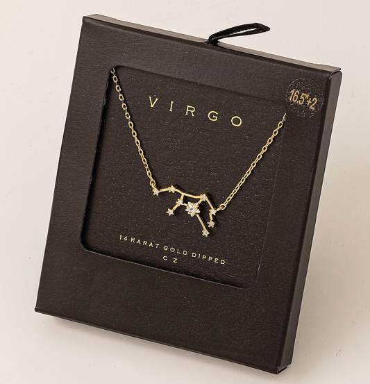 SECRET BOX VIRGO CONSTELLATION NECKLACE