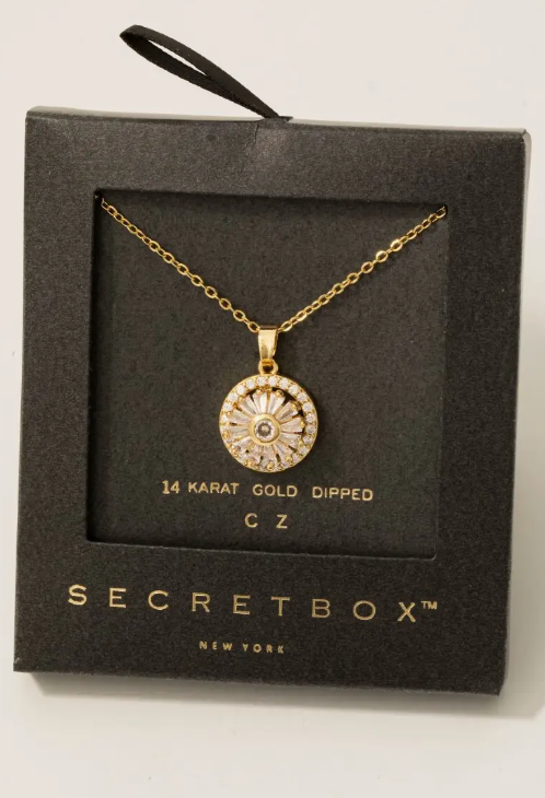 SECRET BOX HALO SUN NECKLACE