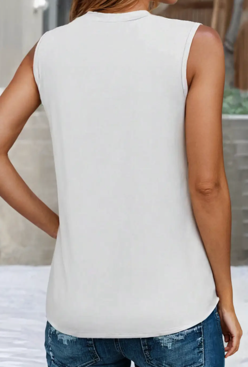 LITTLE DAISY PLEAT PERFECTION TANK