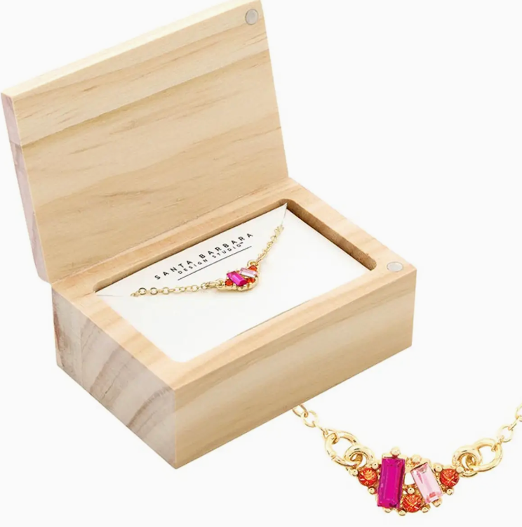 SANTA BARBARA TREASURE BOX NECKLACE