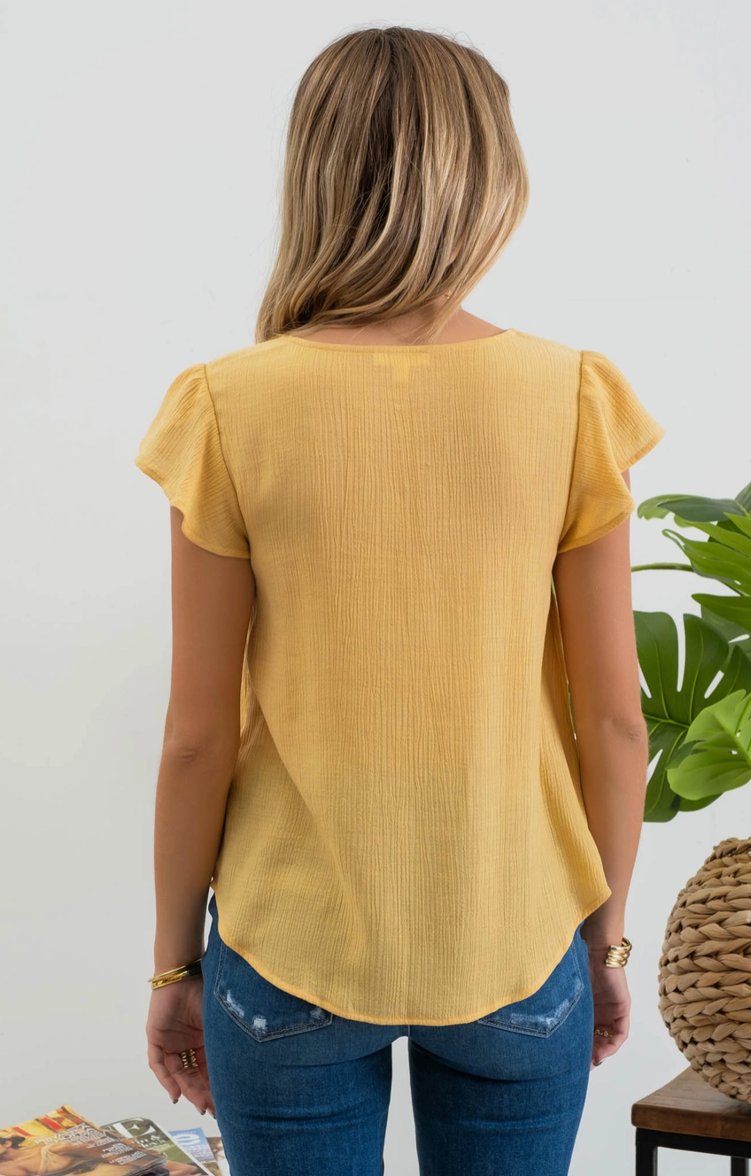 MINE SCALLOP SUSIE TOP