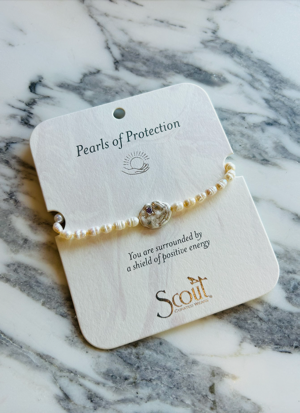 SCOUT PEARL AFFRIRMATION BRACELETS