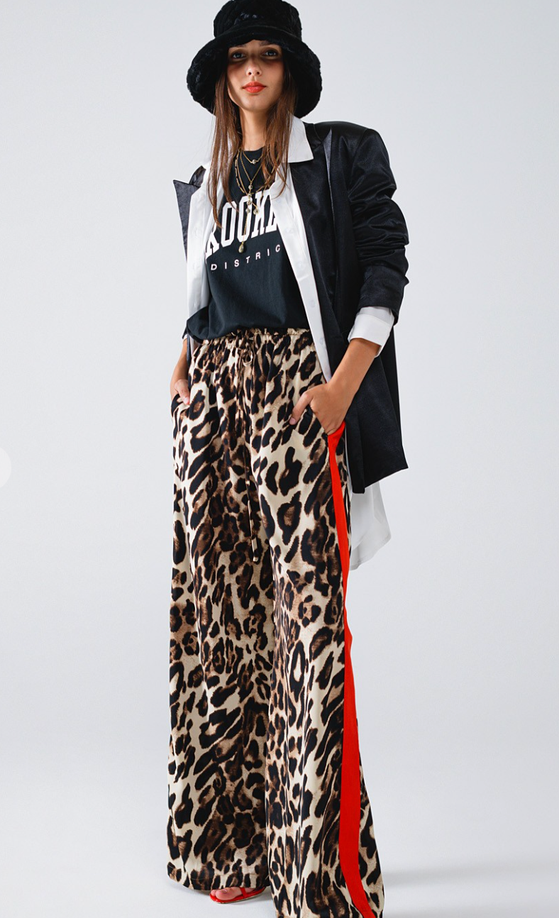 Q2 LEOPARD PANTS