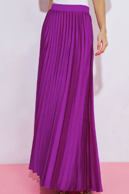 FLYING TOMATO PLEATED MIRAGE MAXI