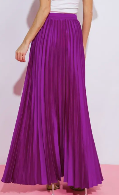 FLYING TOMATO PLEATED MIRAGE MAXI