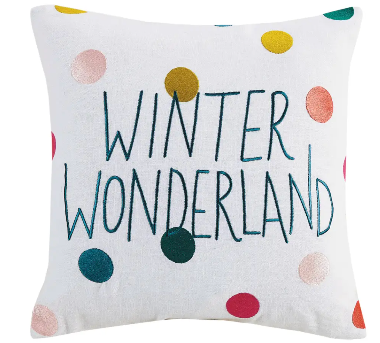 PEKING HANDICRAFT WINTER WONDERLAND PILLOW