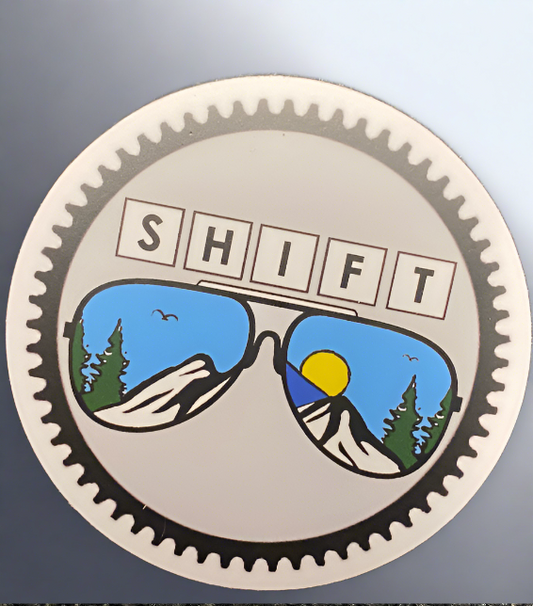 SHIFT YOUR ATTITUDE STICKER