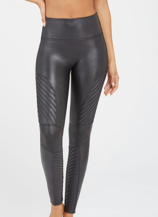 SPANX MOTO FAUX LEATHER LEGGING