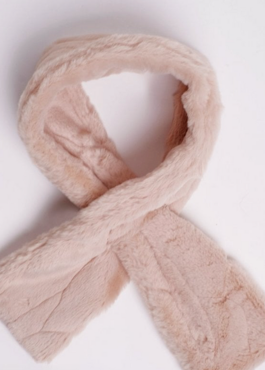 JAYLEY ROSEY FAUX FUR SCARF