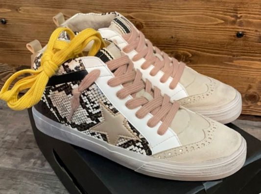 SHU SHOP PAULINA SNAKE SNEAKERS