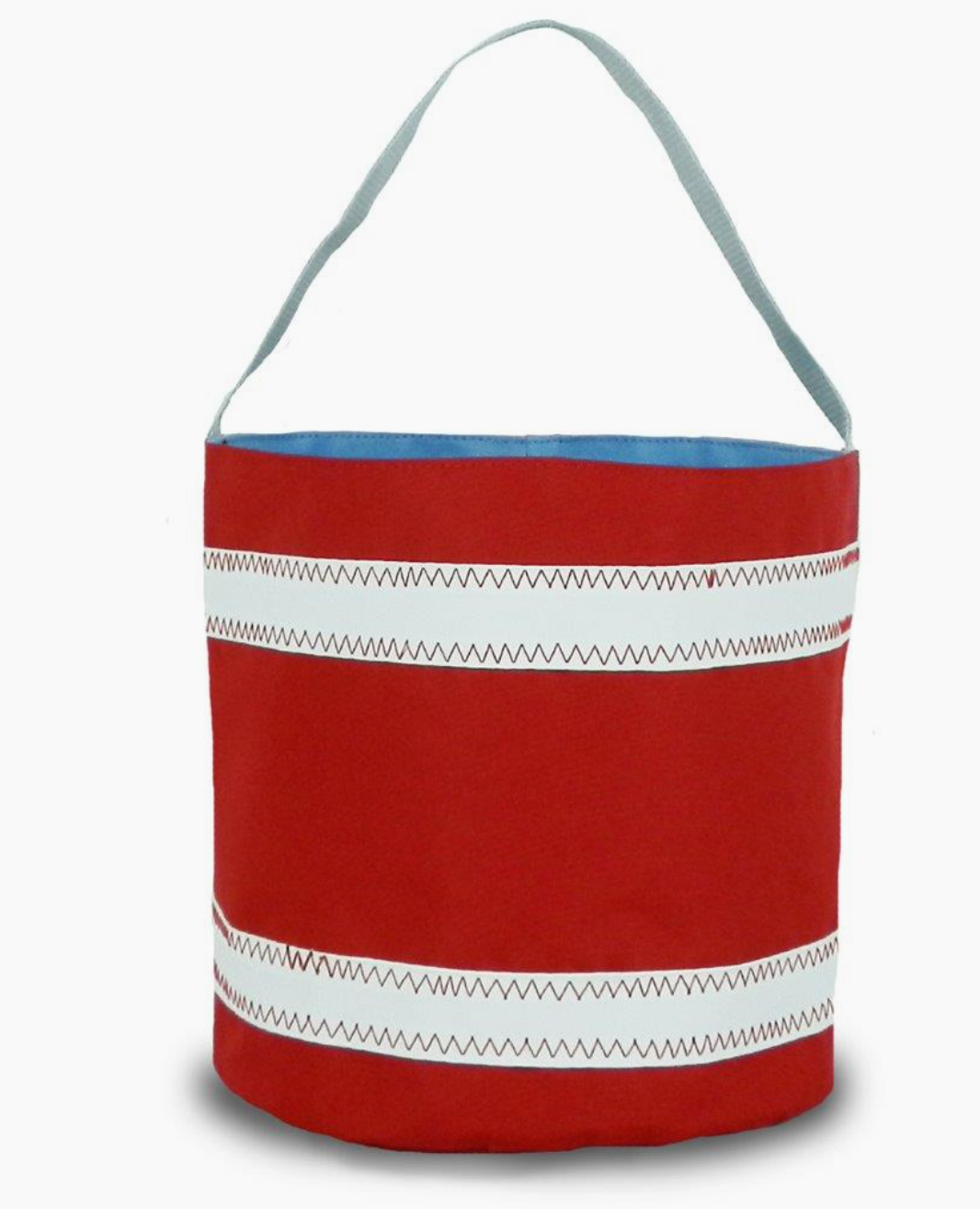 SAILOR BAGS NAUTICAL STRIPE BUCKET BAG