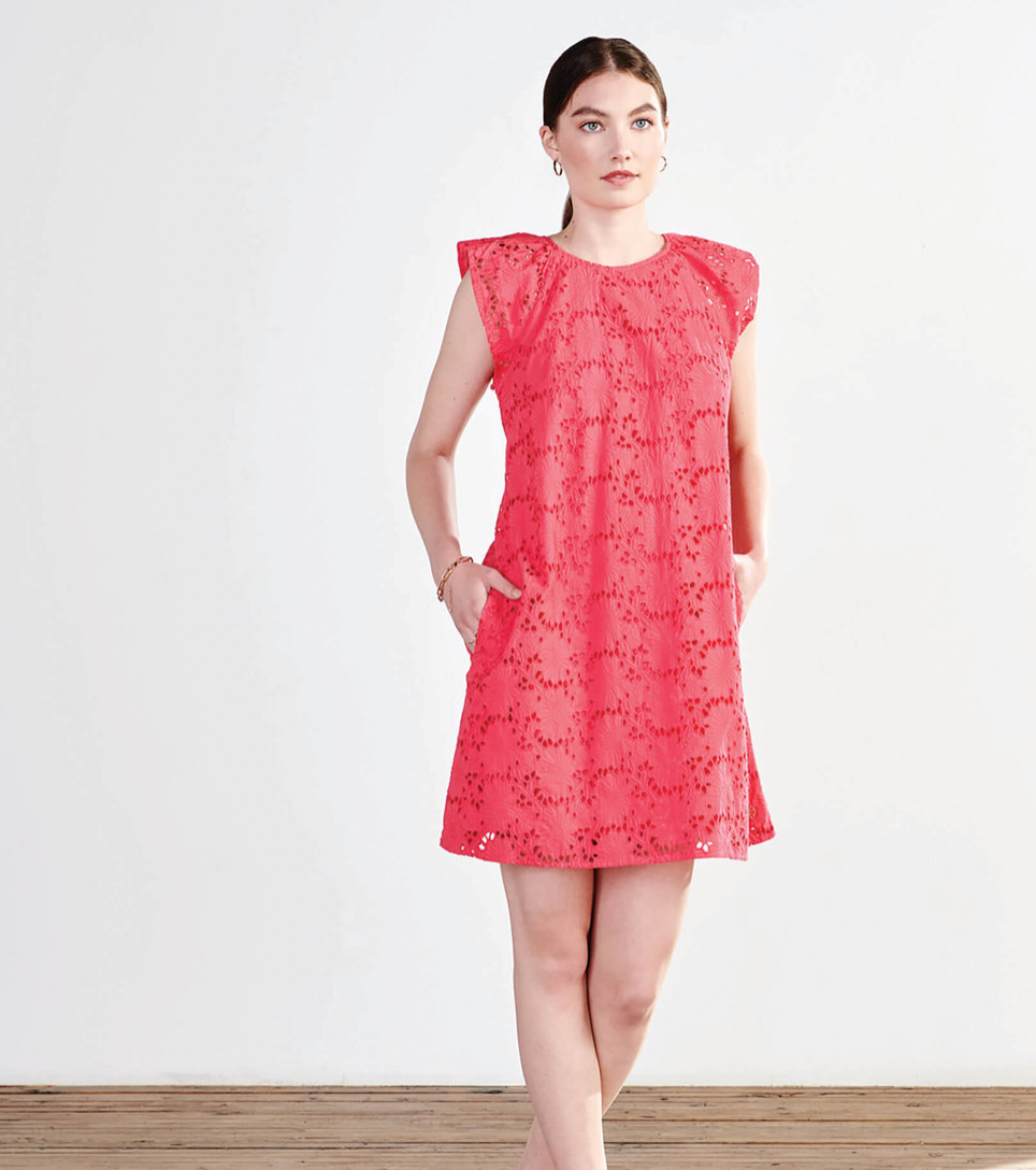 HATLEY KAIA EYELET DRESS