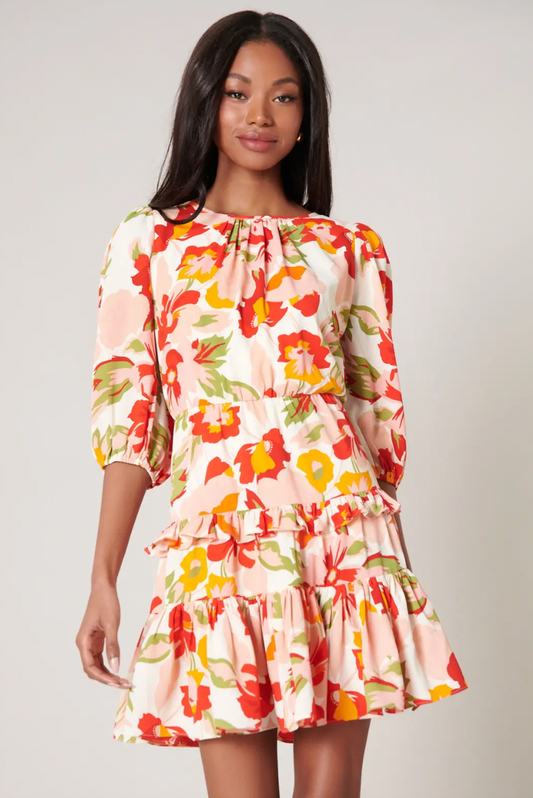 SUGARLIPS KAILUA RUFFLE DRESS