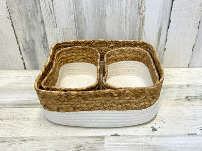 SHIRALEAH ASSORTED SET OF BASKETS