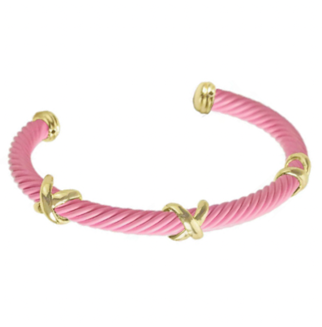 GOLDEN STELLA COLOR CABLE CUFF