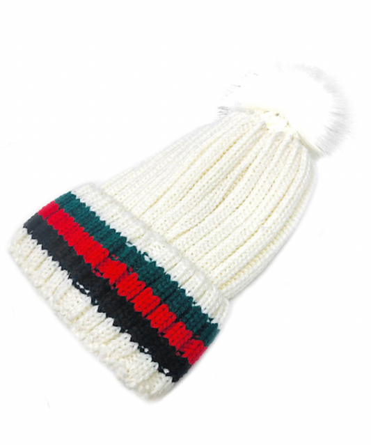 GOLDEN STELLA STRIPE BEANIE