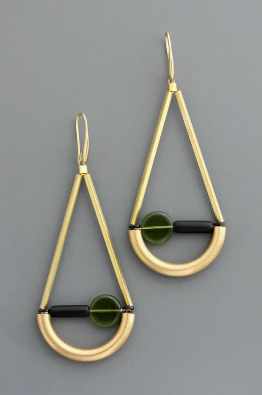 DAVID AUBREY LILY EARRINGS