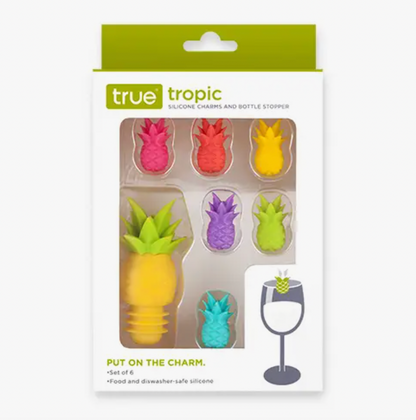 TRUE TROPIC SILICONE CHARMS