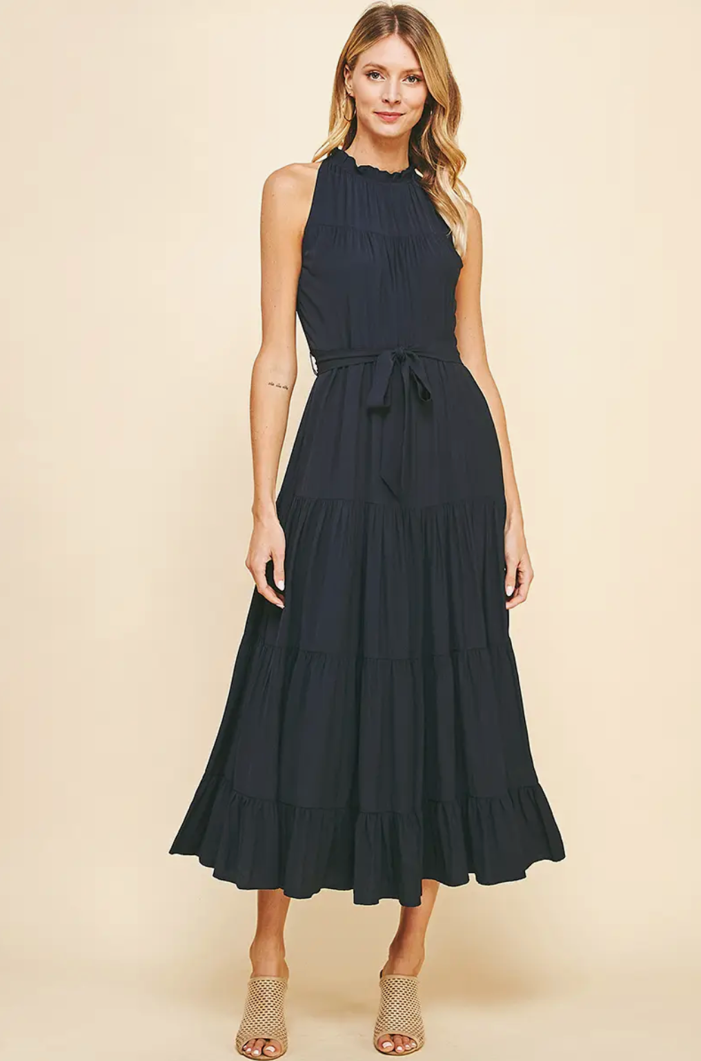 PINCH HALTER MIDI DRESS