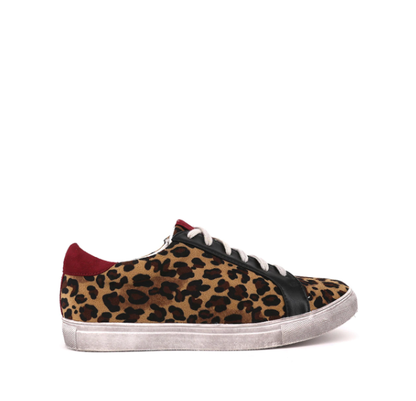 SHU SHOP QUINCY ANIMAL PRINT SNEAKERS