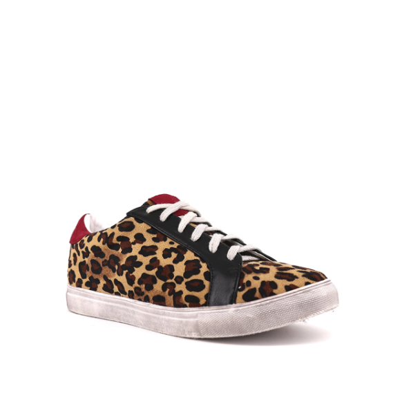 SHU SHOP QUINCY ANIMAL PRINT SNEAKERS