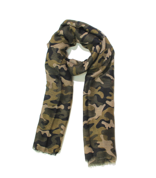 GENA ACCESSORIES CAMO SCARF