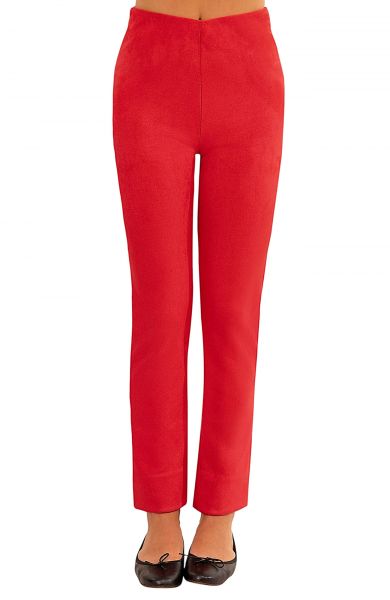 GRETCHEN SCOTT RED GRIPELESS PANT